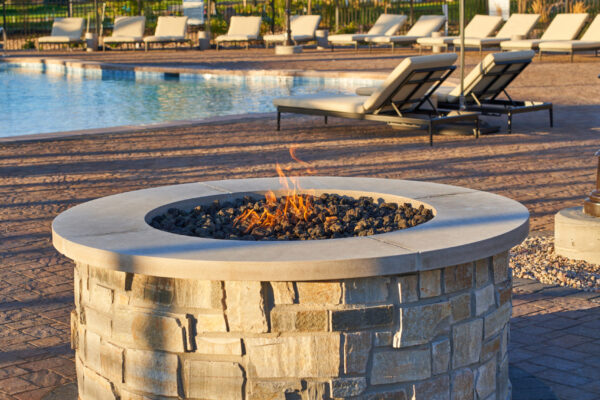 Homestead Pool Fire Pit